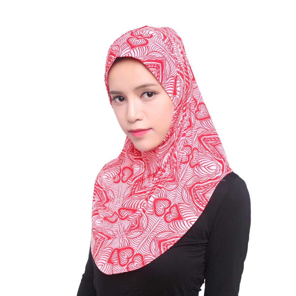 Women's Muslim Hijab with Pattern